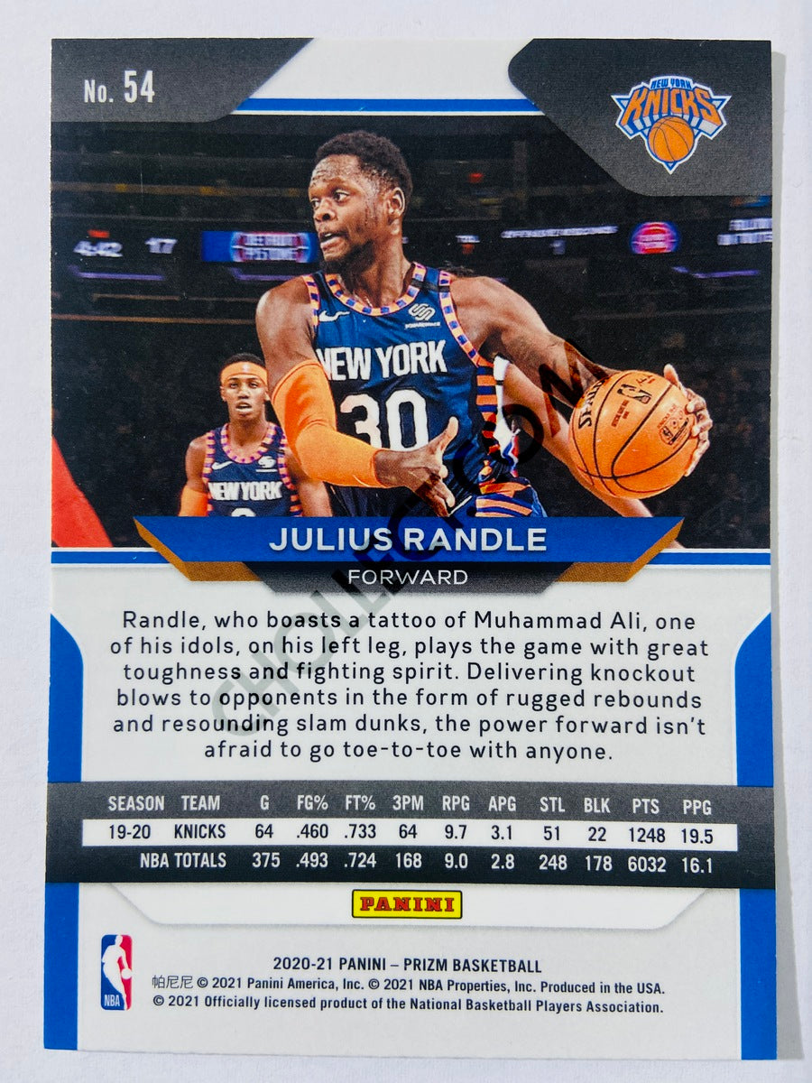 Julius Randle - New York Knicks 2020-21 Panini Prizm #54