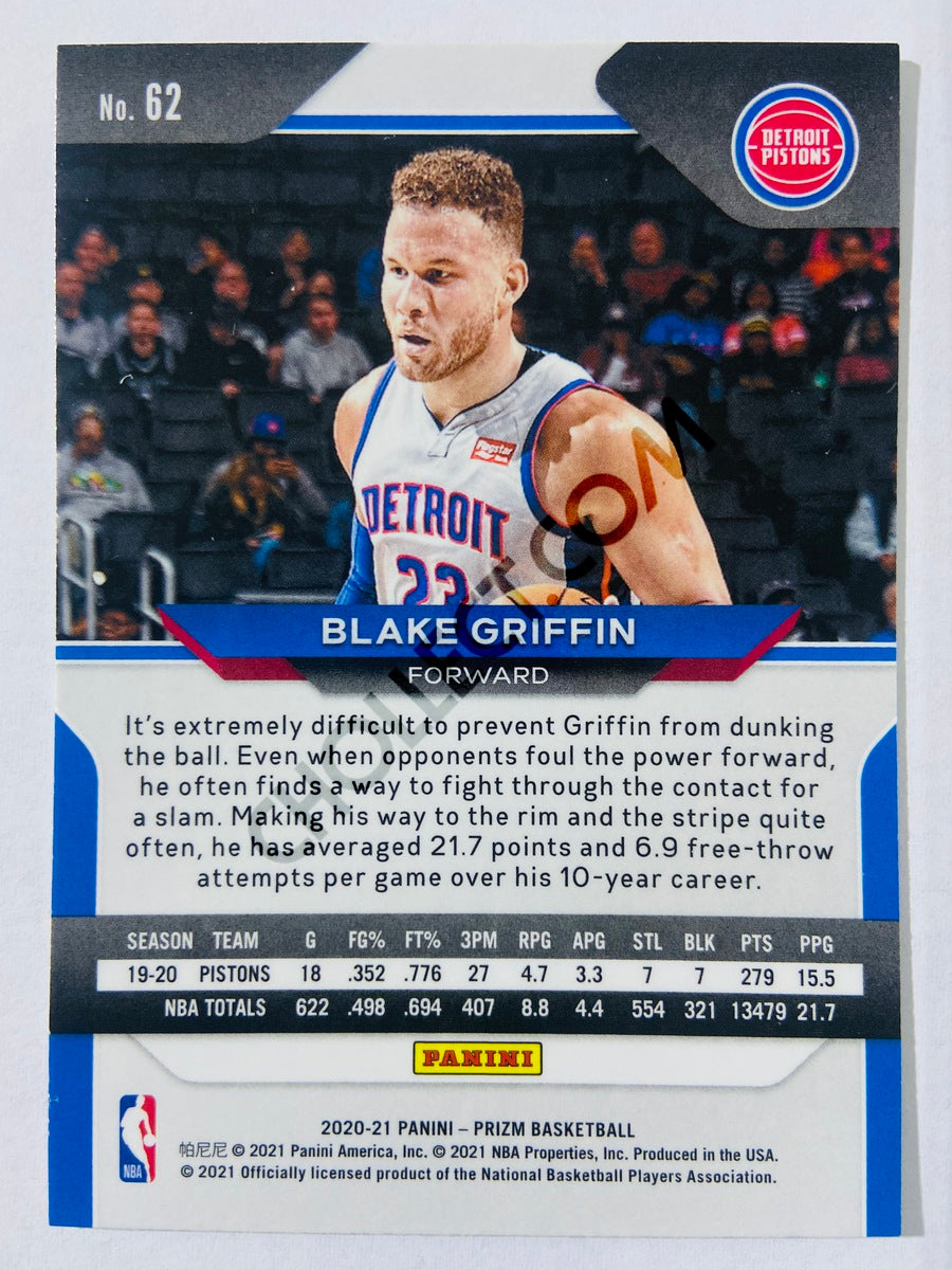 Blake Griffin - Detroit Pistons 2020-21 Panini Prizm #62