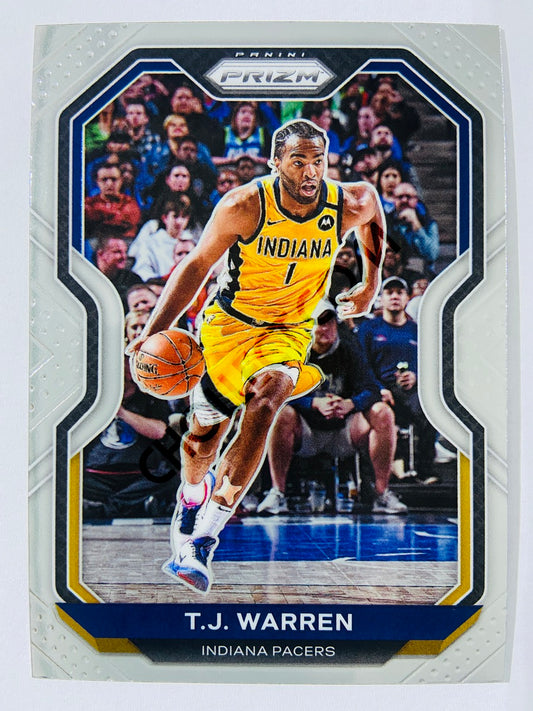 T.J. Warren - Indiana Pacers 2020-21 Panini Prizm #82