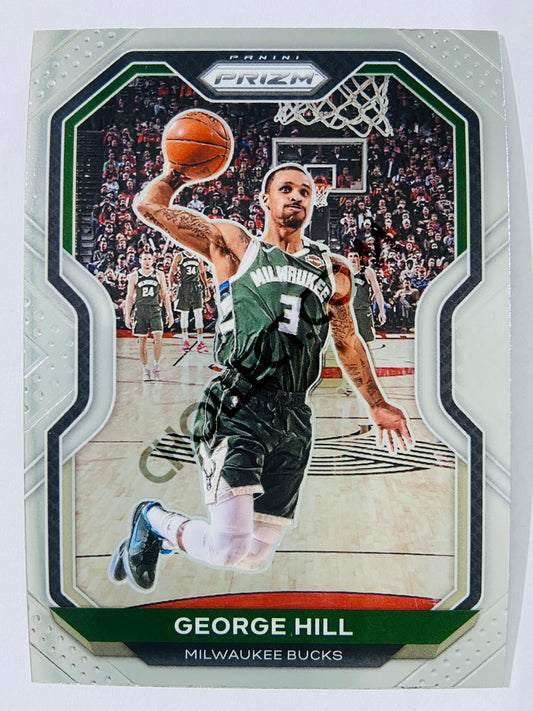 George Hill - Milwaukee Bucks 2020-21 Panini Prizm #85