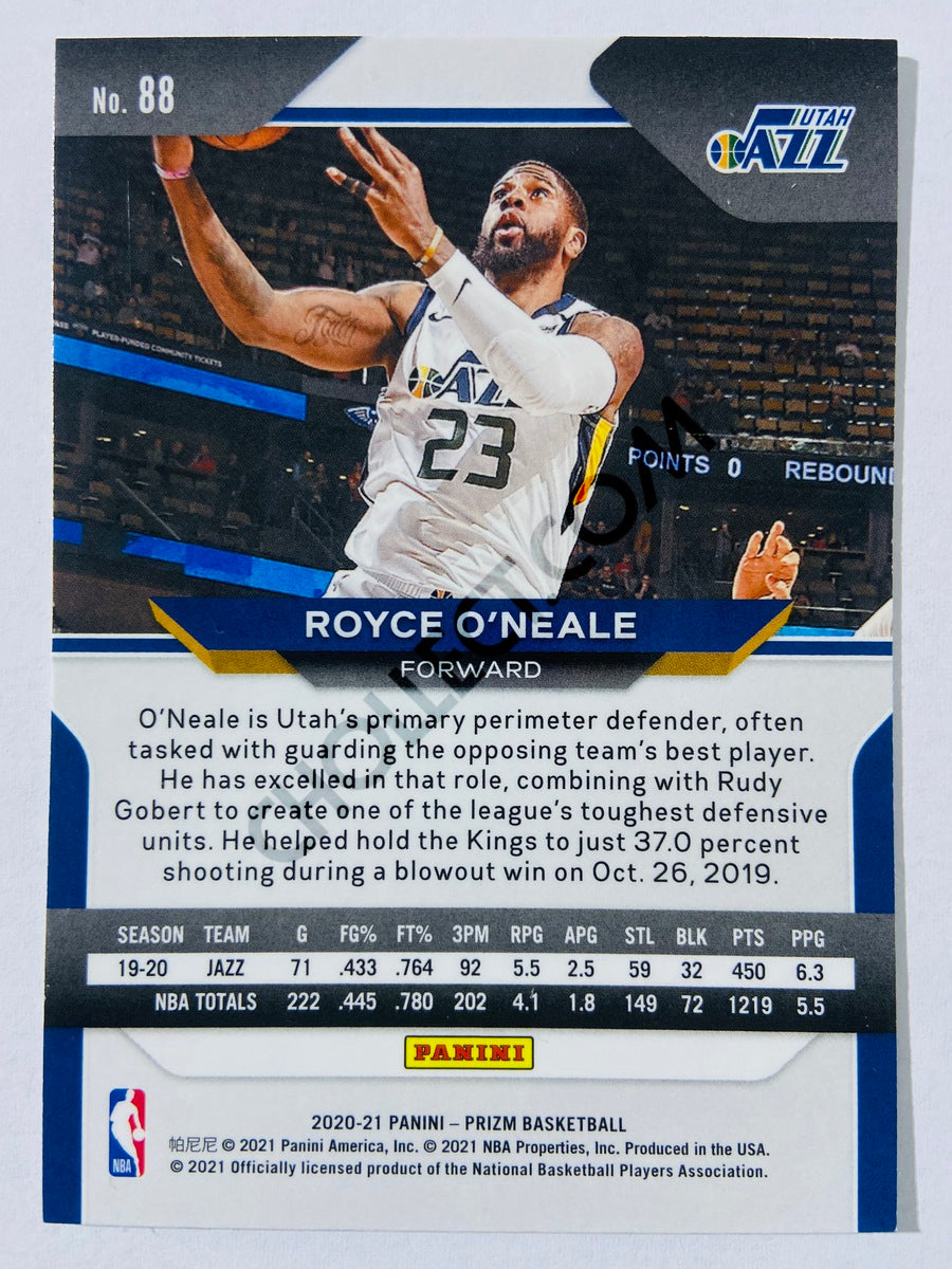 Royce O'Neale - Utah Jazz 2020-21 Panini Prizm #88
