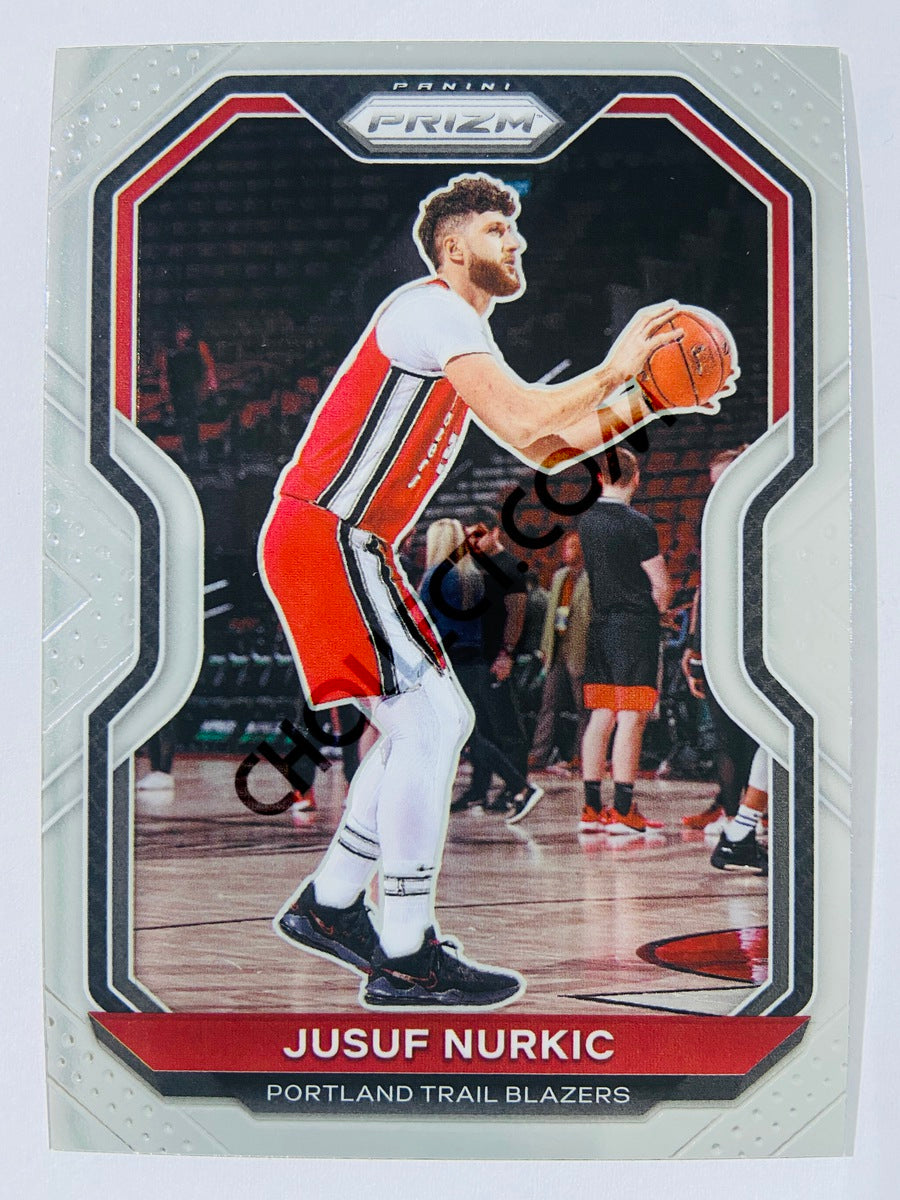 Jusuf Nurkic - Portland Trail Blazers 2020-21 Panini Prizm #91