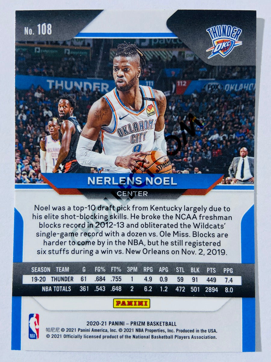 Nerlens Noel - Oklahoma City Thunder 2020-21 Panini Prizm #108
