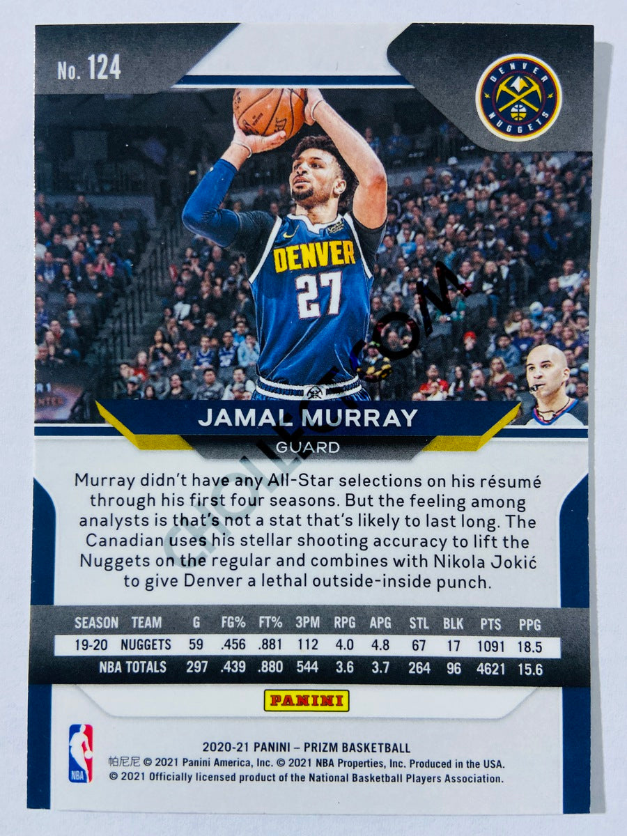 Jamal Murray - Denver Nuggets 2020-21 Panini Prizm #124