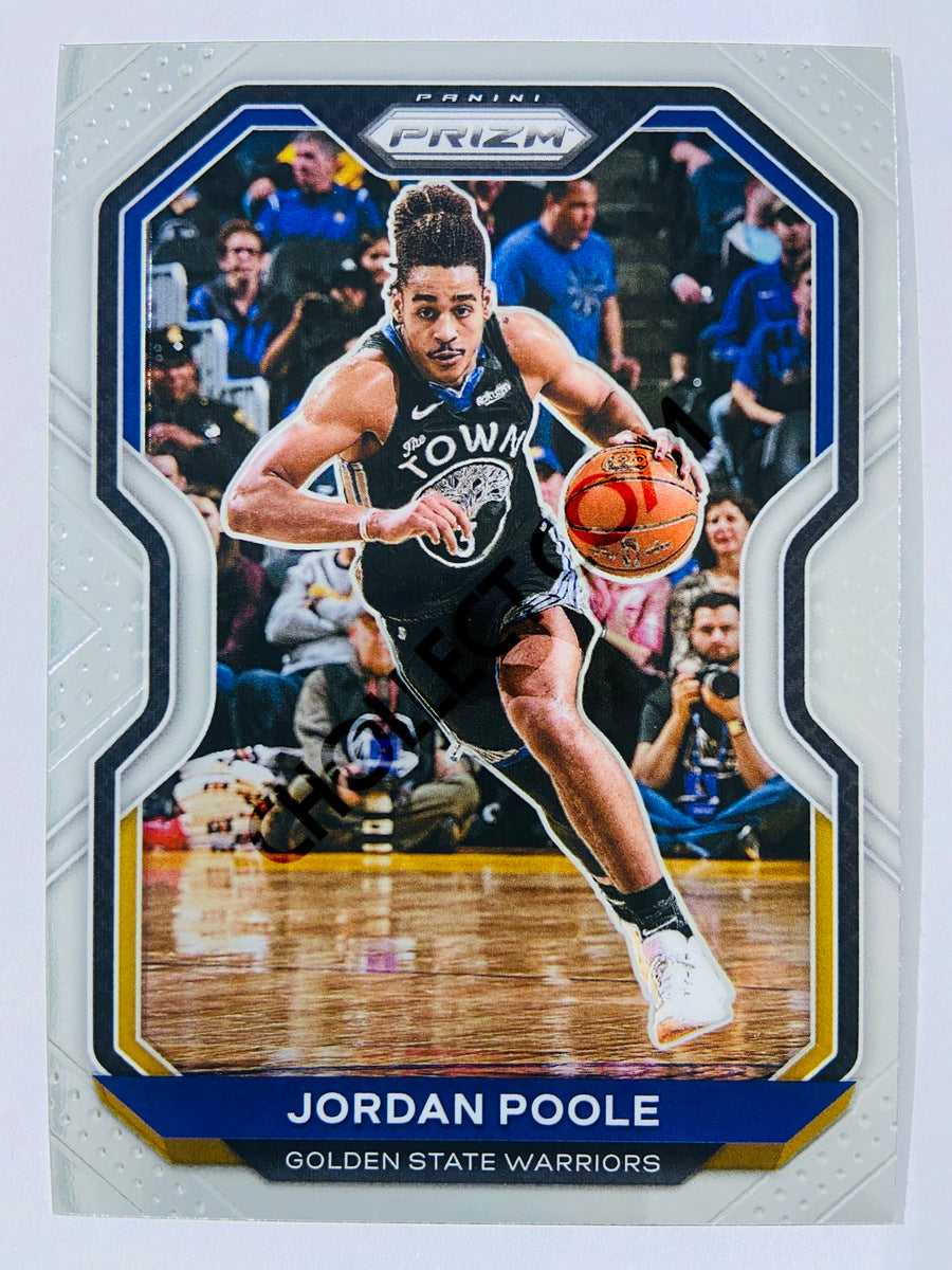 Jordan Poole - Golden State Warriors 2020-21 Panini Prizm #147