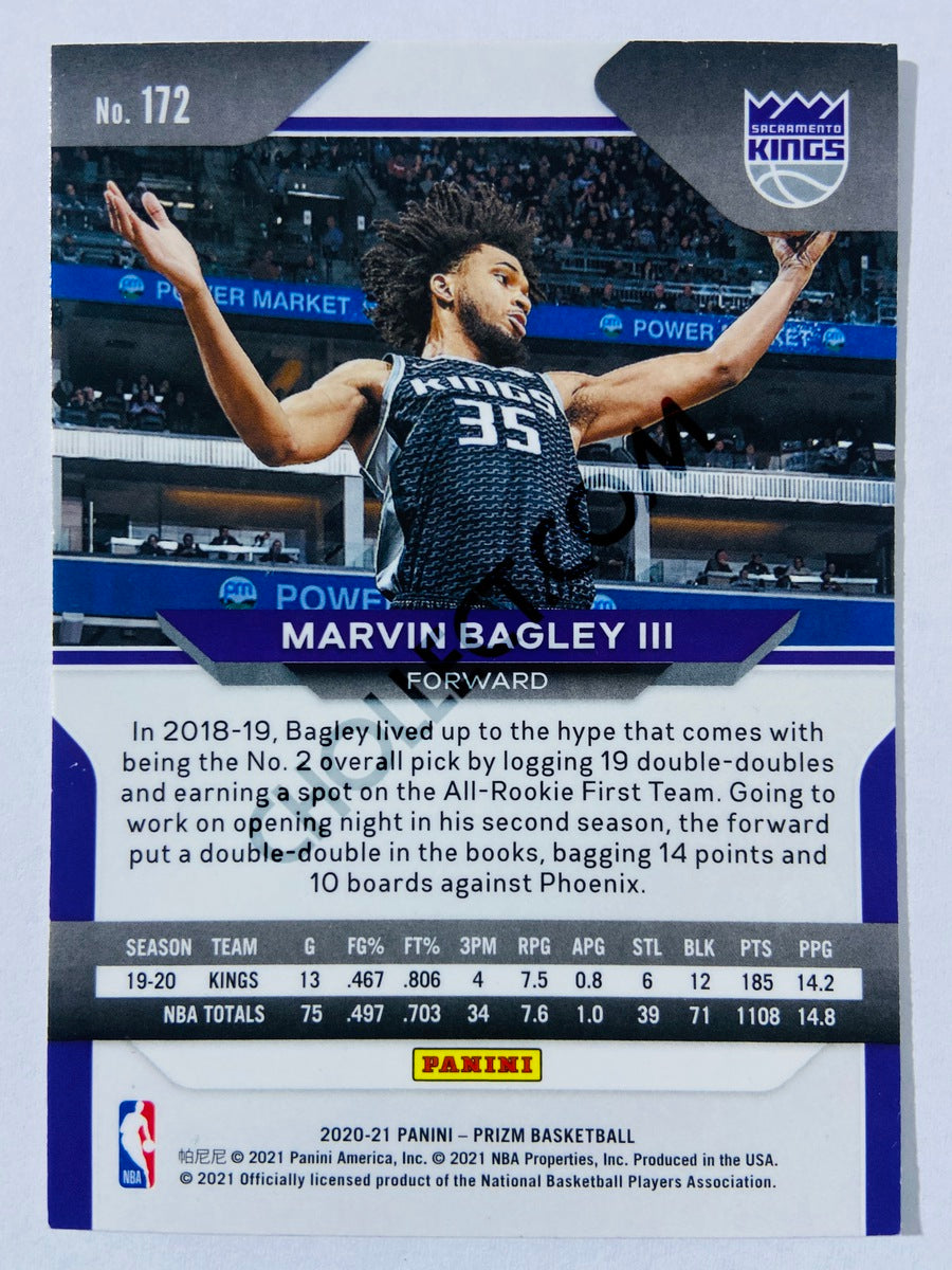 Marvin Bagley III - Sacramento Kings 2020-21 Panini Prizm #172