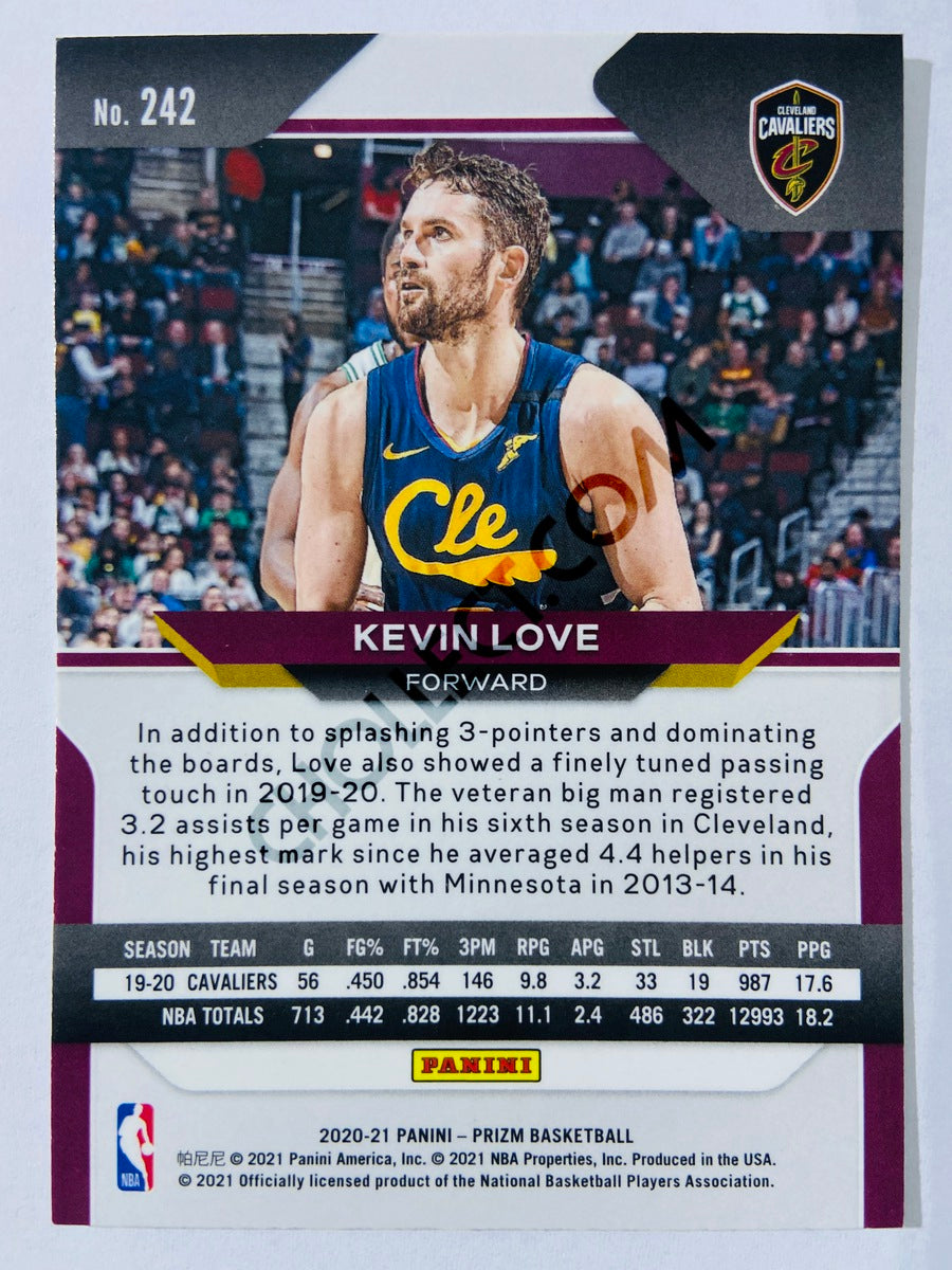 Kevin Love - Cleveland Cavaliers 2020-21 Panini Prizm #242