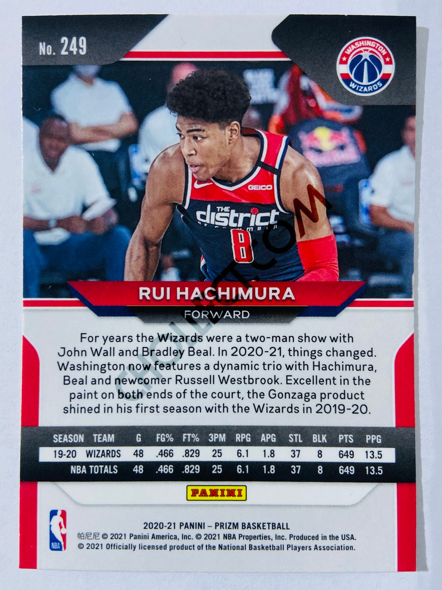 Rui Hachimura - Washington Wizards 2020-21 Panini Prizm #249