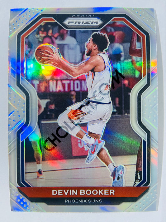 Devin Booker - Phoenix Suns 2020-21 Panini Prizm Silver Parallel #214