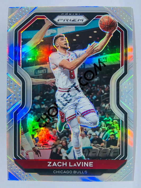 Zach LaVine - Chicago Bulls 2020-21 Panini Prizm Silver Parallel #234