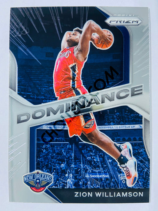 Zion Williamson - New Orleans Pelicans 2020-21 Panini Prizm Dominance #15