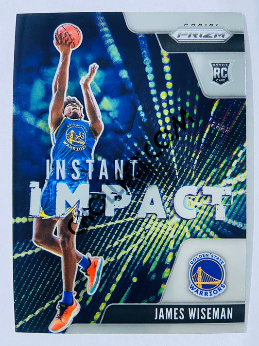 James Wiseman - Golden State Warriors 2020-21 Panini Prizm Instant Impact RC Rookie #11