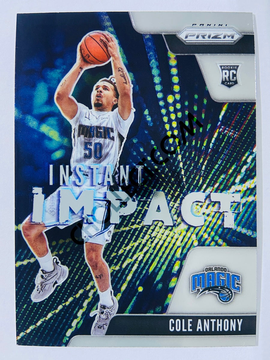 Cole Anthony - Orlando Magic 2020-21 Panini Prizm Instant Impact RC Rookie #12