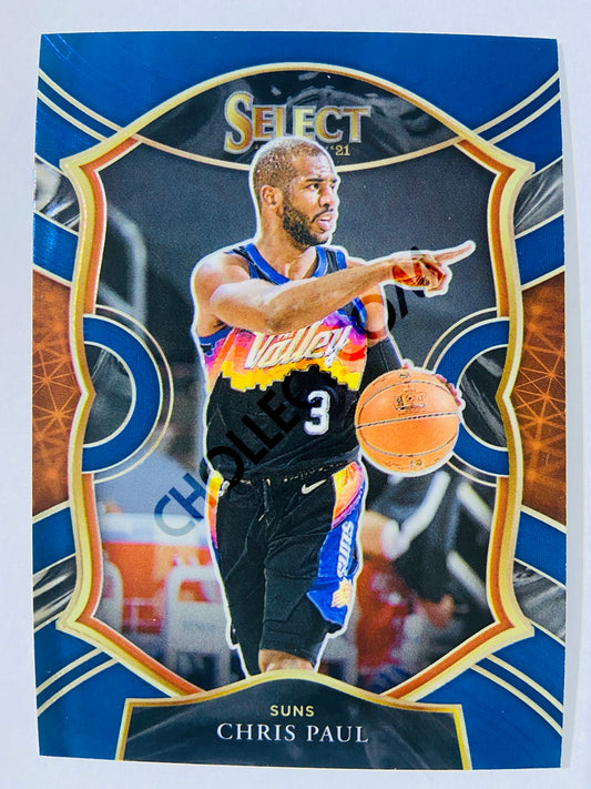 Chris Paul - Phoenix Suns 2020-21 Panini Select Concourse Blue Retail #10