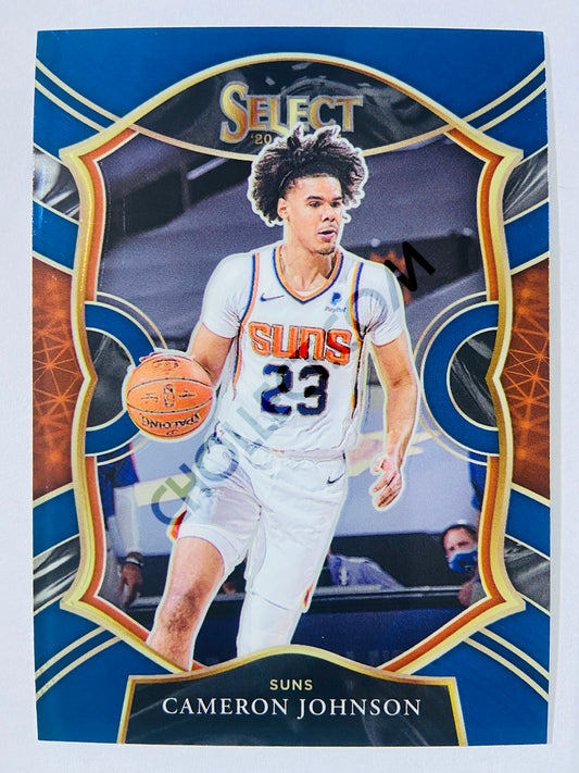 Cameron Johnson - Phoenix Suns 2020-21 Panini Select Concourse Blue Retail #21