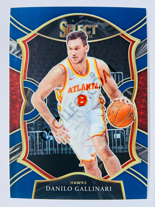 Danilo Gallinari - Atlanta Hawks 2020-21 Panini Select Concourse Blue Retail #35