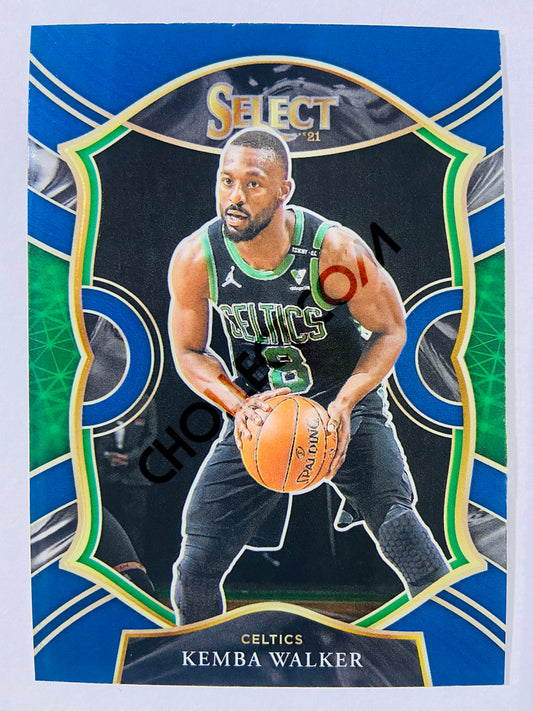 Kemba Walker - Boston Celtics 2020-21 Panini Select Concourse Blue Retail #38