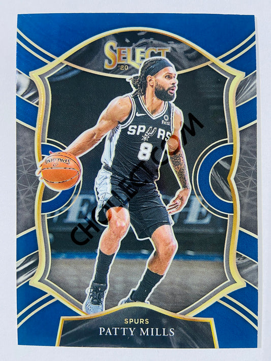 Patty Mills - San Antonio Spurs 2020-21 Panini Select Concourse Blue Retail #48