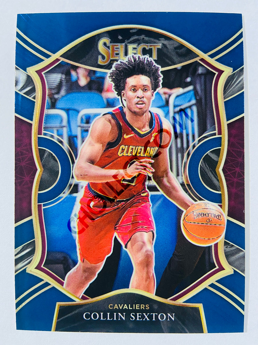 Collin Sexton - Cleveland Cavaliers 2020-21 Panini Select Concourse Blue Retail #59