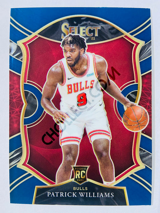 Patrick Williams - Chicago Bulls 2020-21 Panini Select Concourse Blue Retail RC Rookie #64