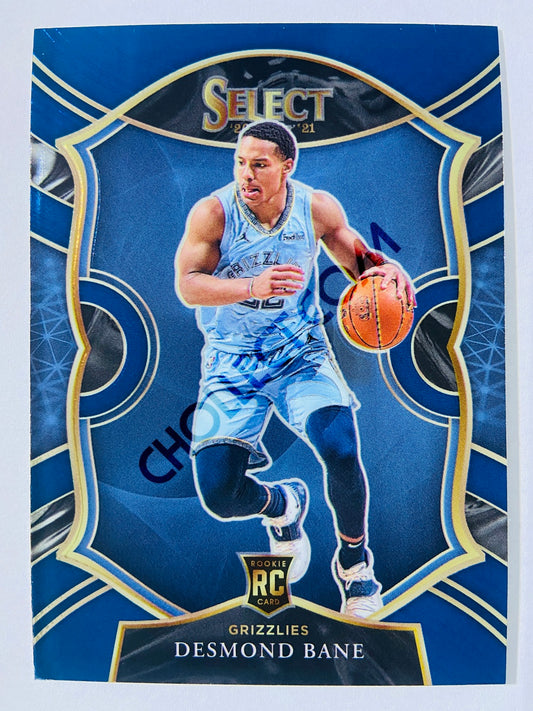 Desmond Bane - Memphies Grizzlies 2020-21 Panini Select Concourse Blue Retail RC Rookie #90