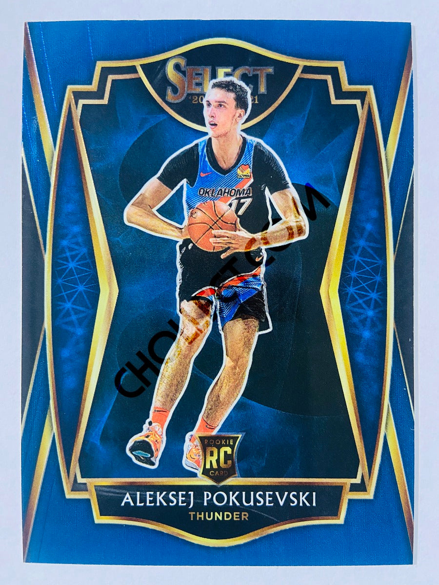 Aleksej Pokusevski - Oklahoma City Thunder 2020-21 Panini Select Premier Level RC Rookie #176