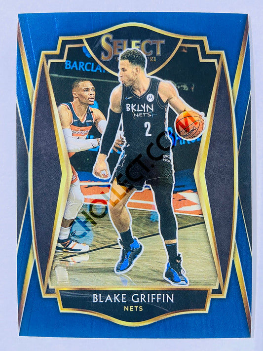 Blake Griffin - Brooklyn Nets 2020-21 Panini Select Premier Blue Retail #129