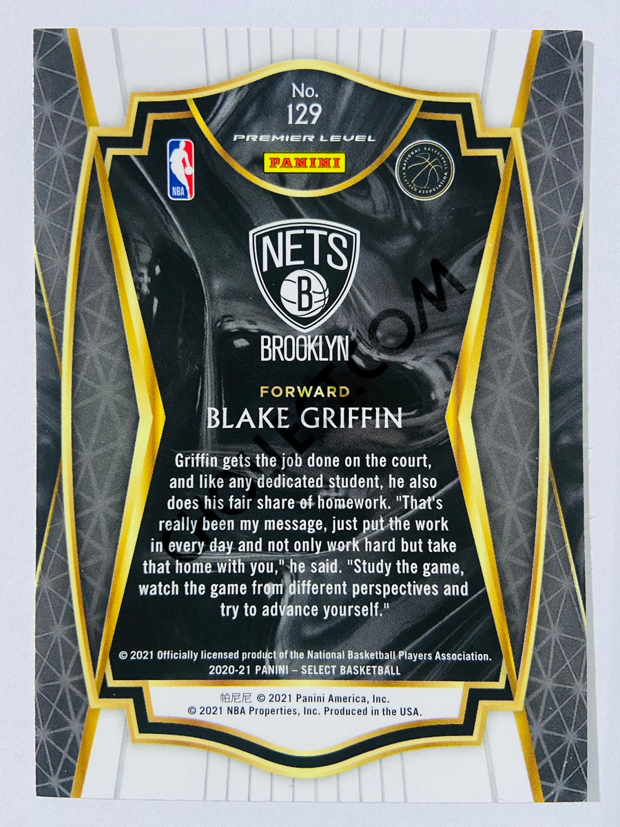 Blake Griffin - Brooklyn Nets 2020-21 Panini Select Premier Blue Retail #129