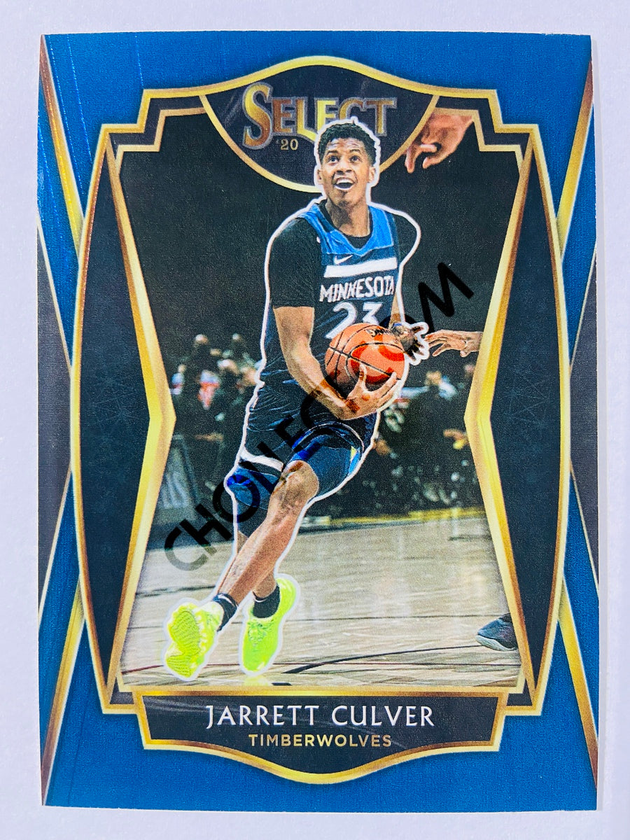 Jarrett Culver - Minnesota Timberwolves 2020-21 Panini Select Premier Blue Retail #136