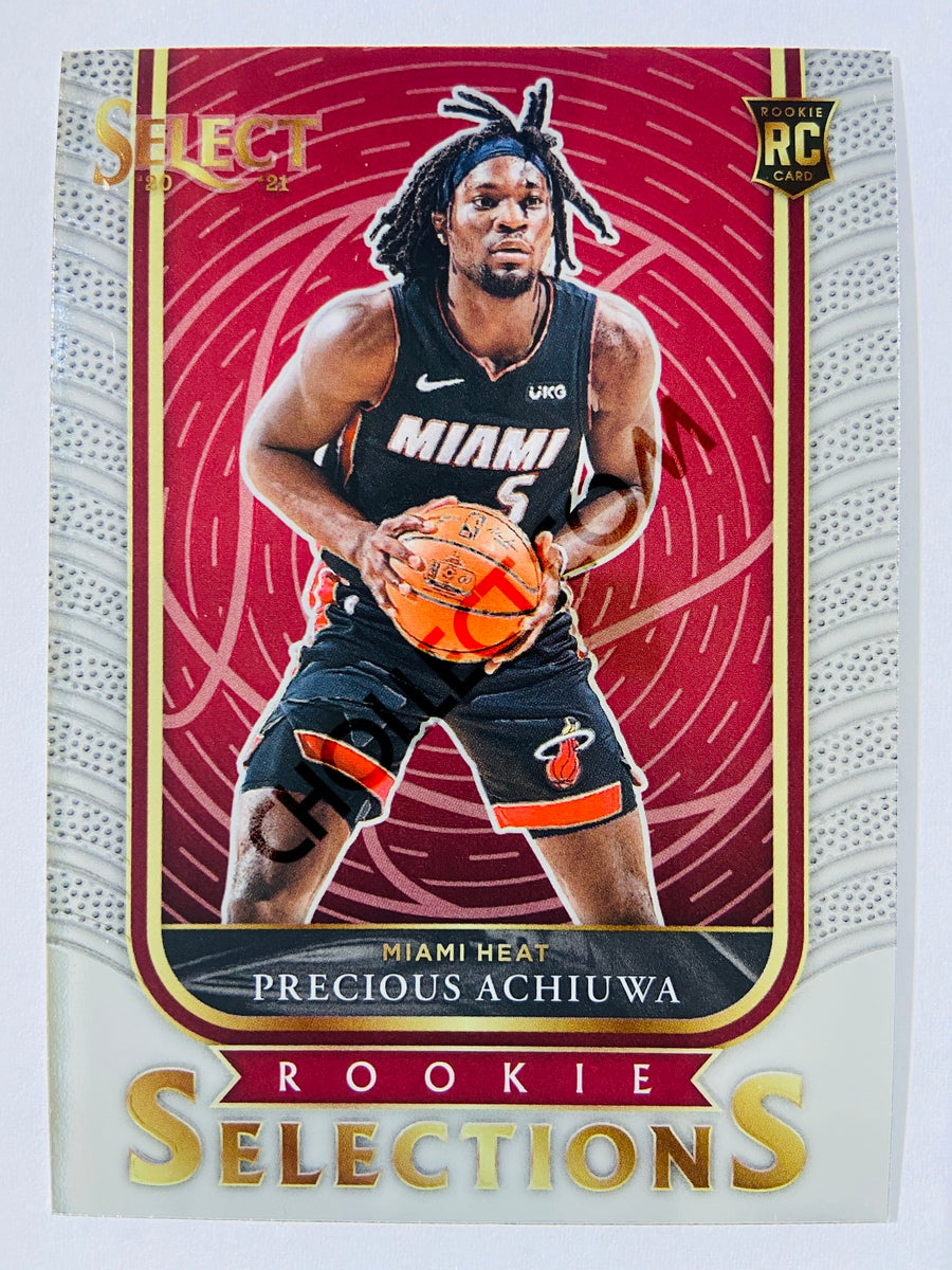 Precious Achiuwa - Miami Heat 2020-21 Panini Select Rookie Selections #15