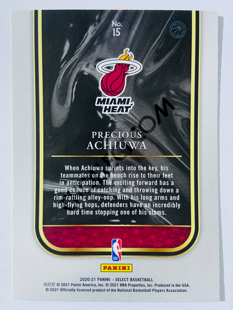 Precious Achiuwa - Miami Heat 2020-21 Panini Select Rookie Selections #15