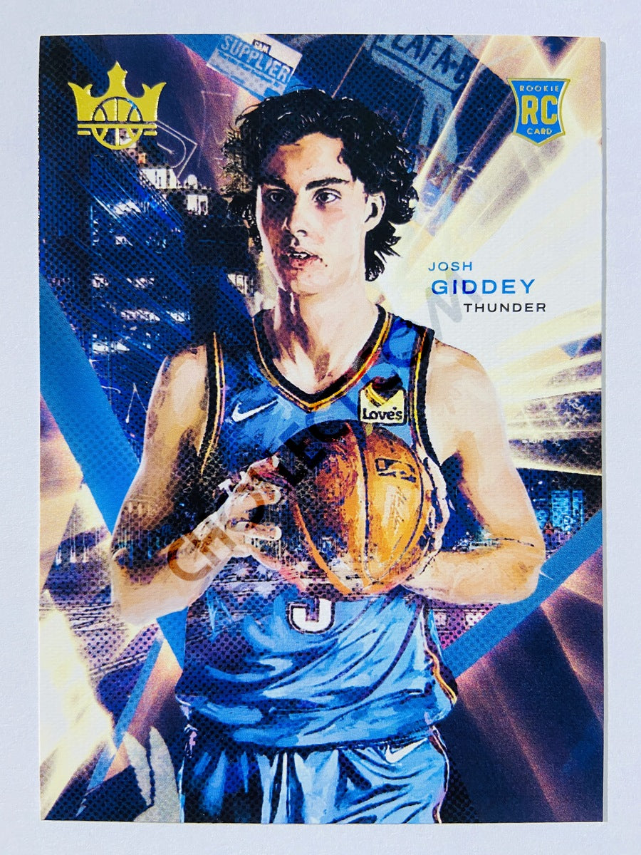 Josh Giddey - Oklahoma City Thunder 2021-22 Panini Court Kings RC Rookie I #69