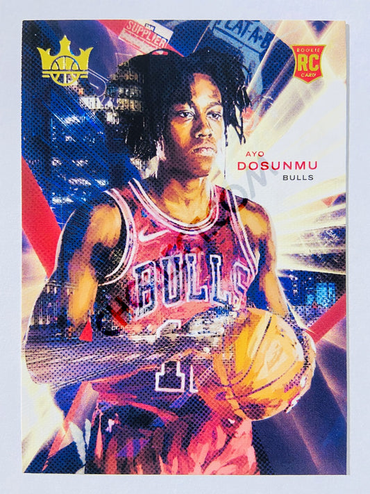 Ayo Dosunmu - Chicago Bulls 2021-22 Panini Court Kings RC Rookie I #75