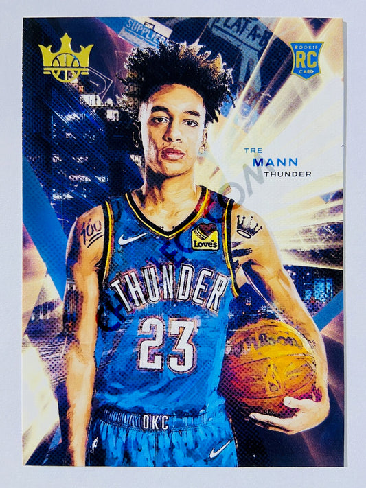 Tre Mann - Oklahoma City Thunder 2021-22 Panini Court Kings RC Rookie I #82