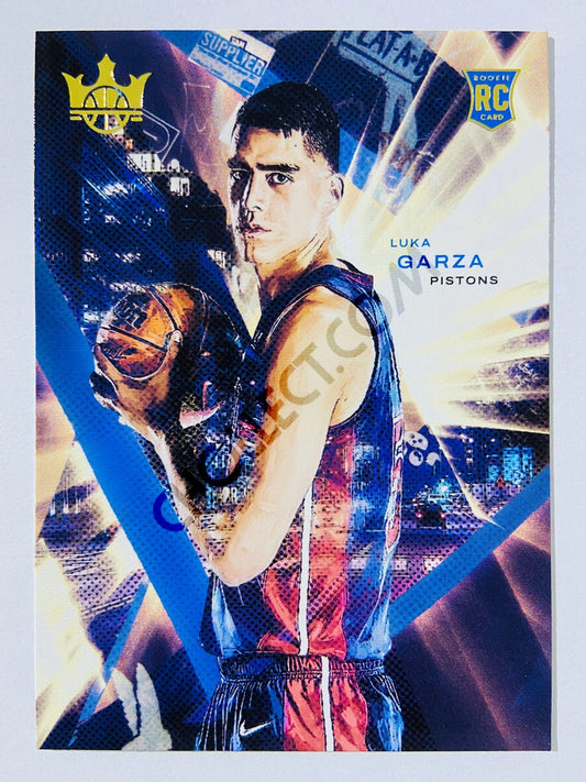 Luka Garza - Detroit Pistons 2021-22 Panini Court Kings RC Rookie I #93