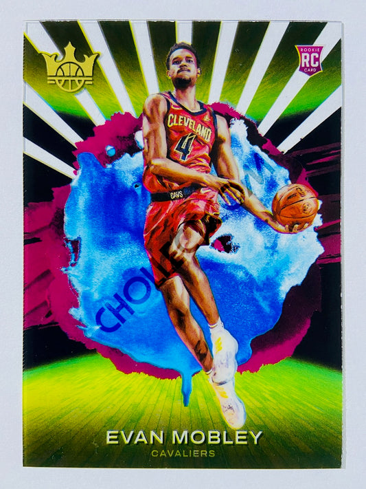 Evan Mobley - Cleveland Cavaliers 2021-22 Panini Court Kings RC Rookie Acetate #24