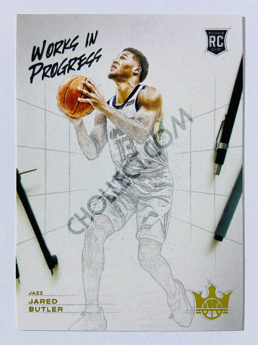 Jared Butler - Utah Jazz 2021-22 Panini Court Kings Works in Progress RC Rookie #28