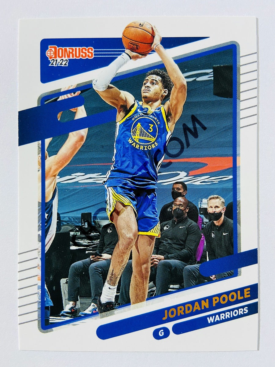 Jordan Poole – Golden State Warriors 2021-22 Panini Donruss #13