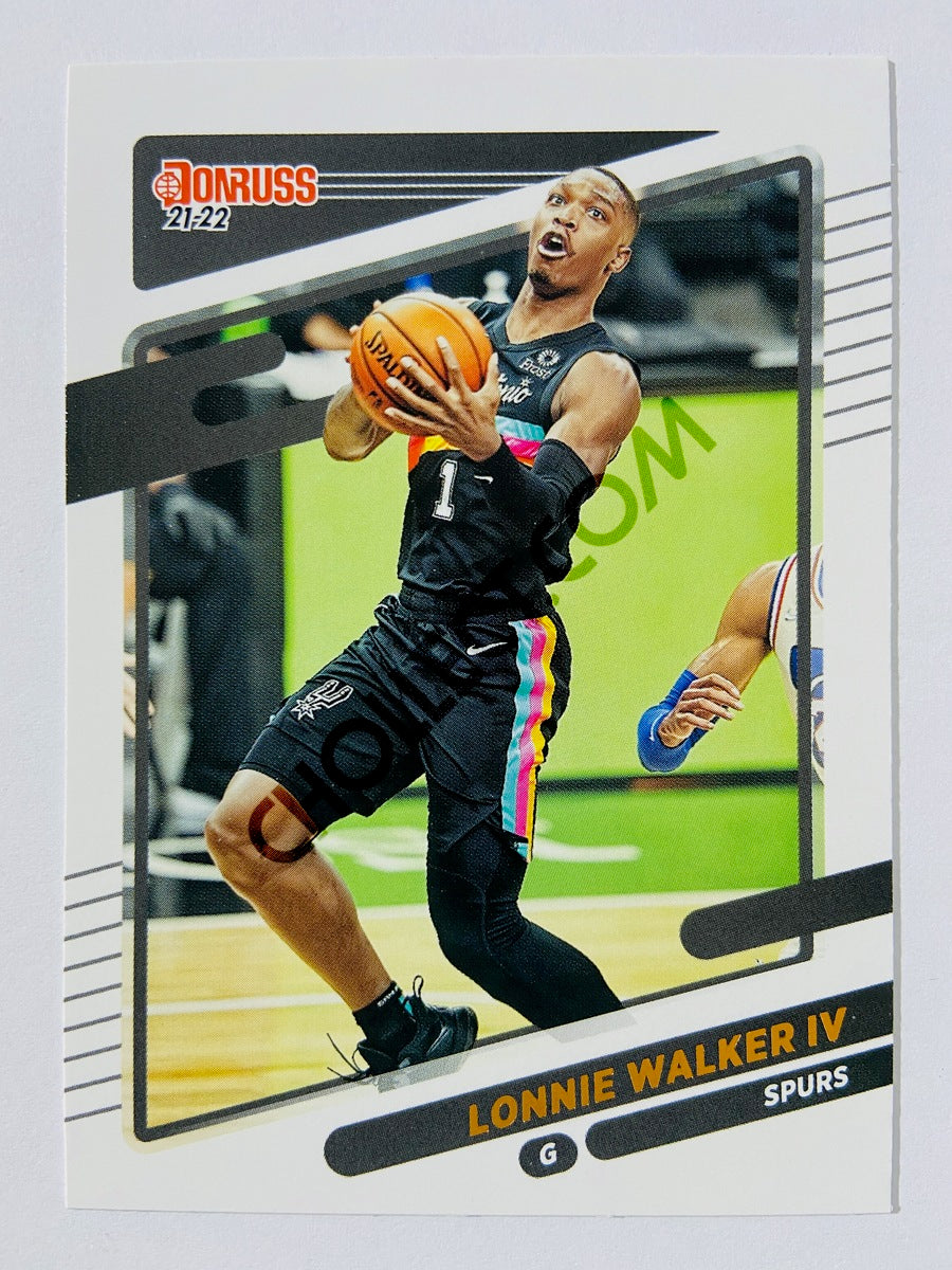 Lonnie Walker IV – San Antonio Spurs 2021-22 Panini Donruss #25