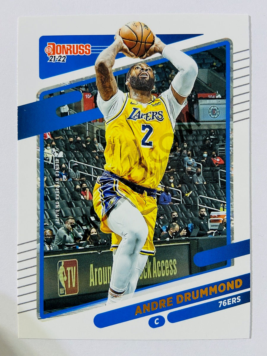 Andre Drummond – Philadelphia 76ers 2021-22 Panini Donruss #27