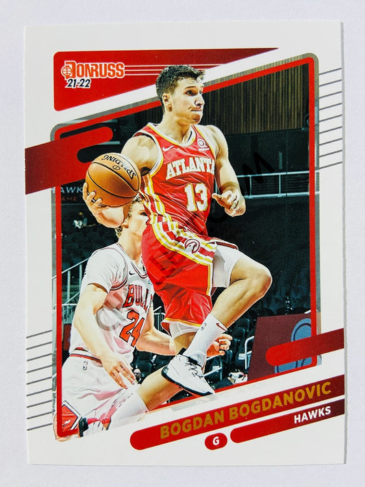 Bogdan Bogdanovic – Atlanta Hawks 2021-22 Panini Donruss #40