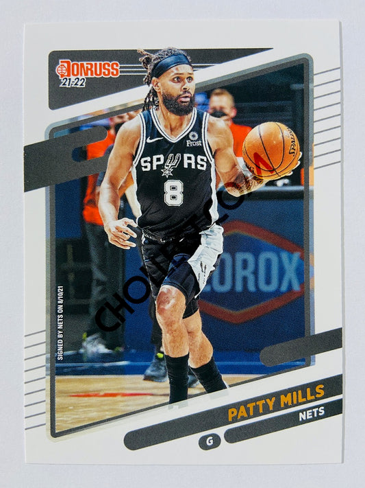 Patty Mills – Brooklyn Nets 2021-22 Panini Donruss #49