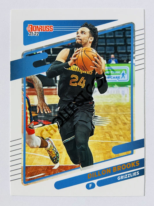 Dillon Brooks – Memphis Grizzlies 2021-22 Panini Donruss #50