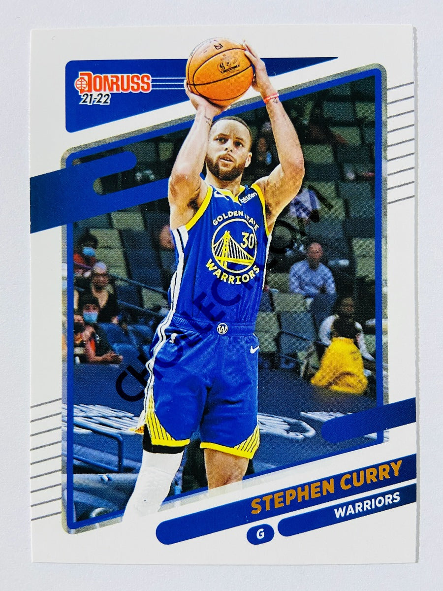 Stephen Curry – Golden State Warriors 2021-22 Panini Donruss #68