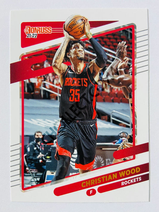 Christian Wood – Houston Rockets 2021-22 Panini Donruss #69