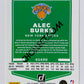 Alec Burks – New York Knicks 2021-22 Panini Donruss #92