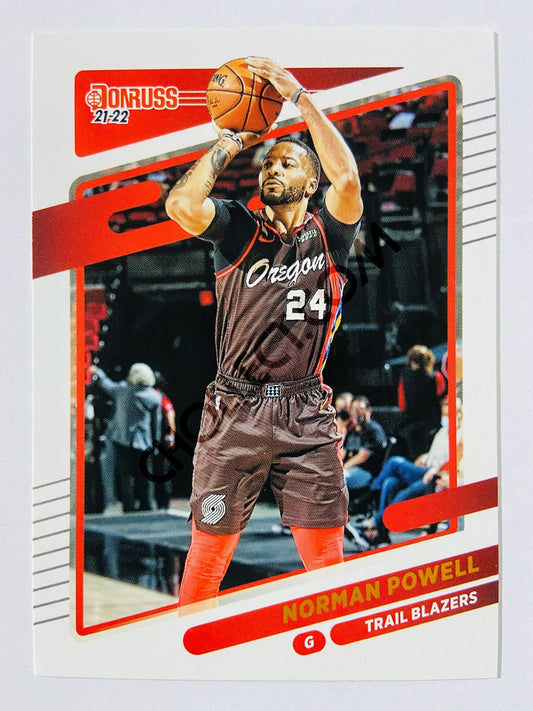 Norman Powell – Portland Trail Blazers 2021-22 Panini Donruss #102