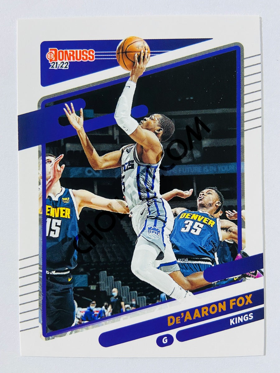 De'Aaron Fox – Sacramento Kings 2021-22 Panini Donruss #126