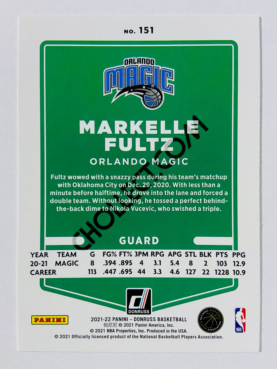 Markelle Fultz – Orlando Magic 2021-22 Panini Donruss #151