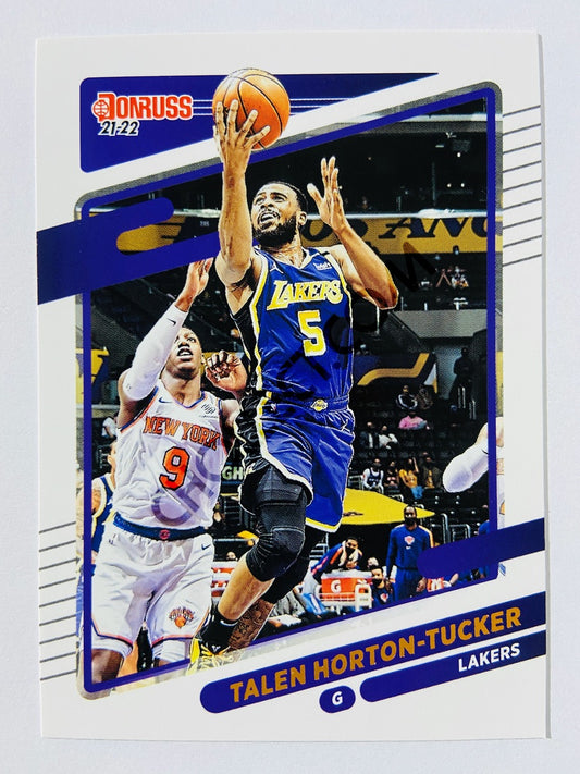 Talen Horton-Tucker – Los Angeles Lakers 2021-22 Panini Donruss #167